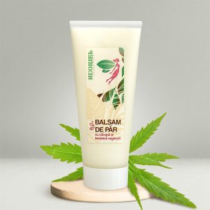 Balsam de păr cu cânepă și keratină vegetală, 200 ml