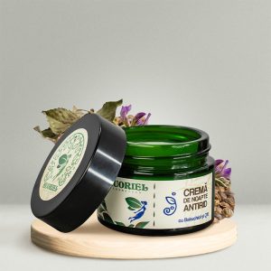 Cremă de noapte antirid cu Q10 și Bakuchiol