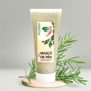 Mască pentru păr cu proteină de mătase și ulei de rozmarin, 200 ml